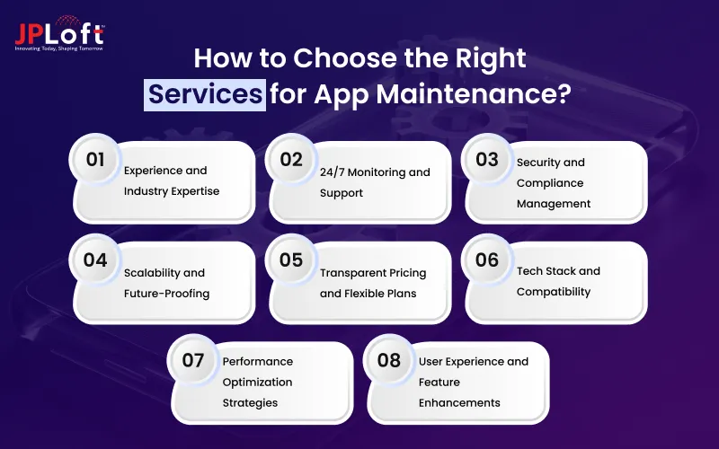 How to Choose the Right Services for App Maintenance